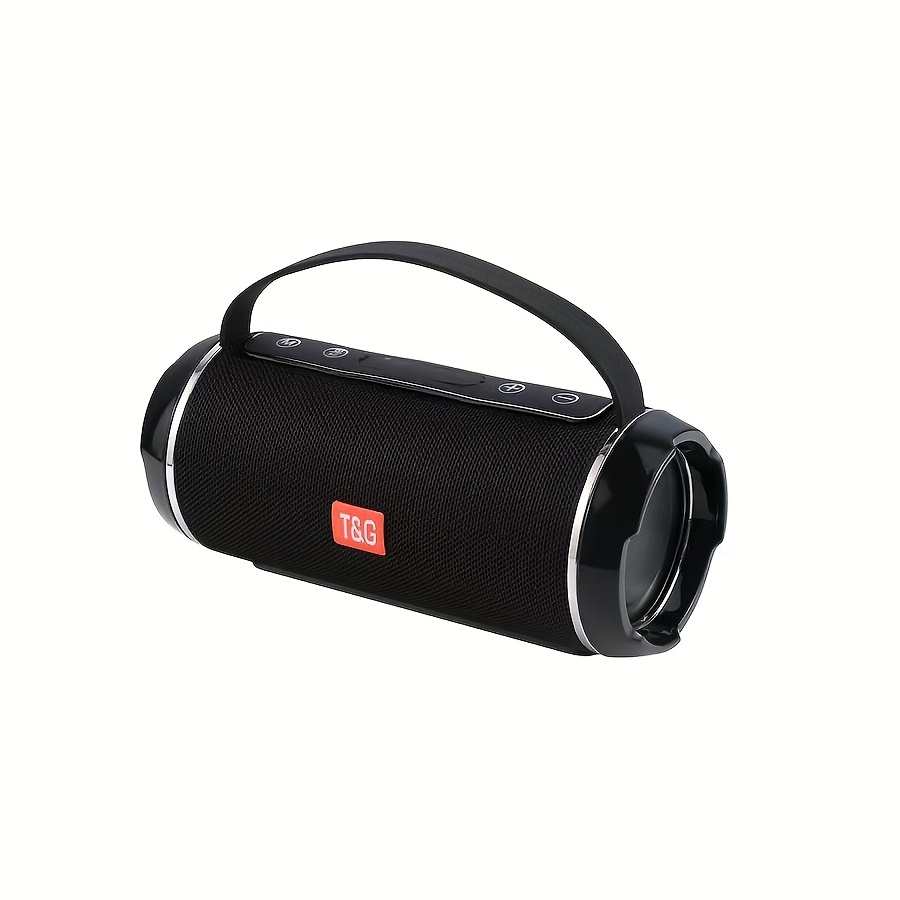 TEMU Tg116c Portable Wireless Speaker, , 1200mah Battery Capacity, Big Speaker, 5.0 Surround Sound, Rechargeable Lithium Battery, Support Usb/tf/fm