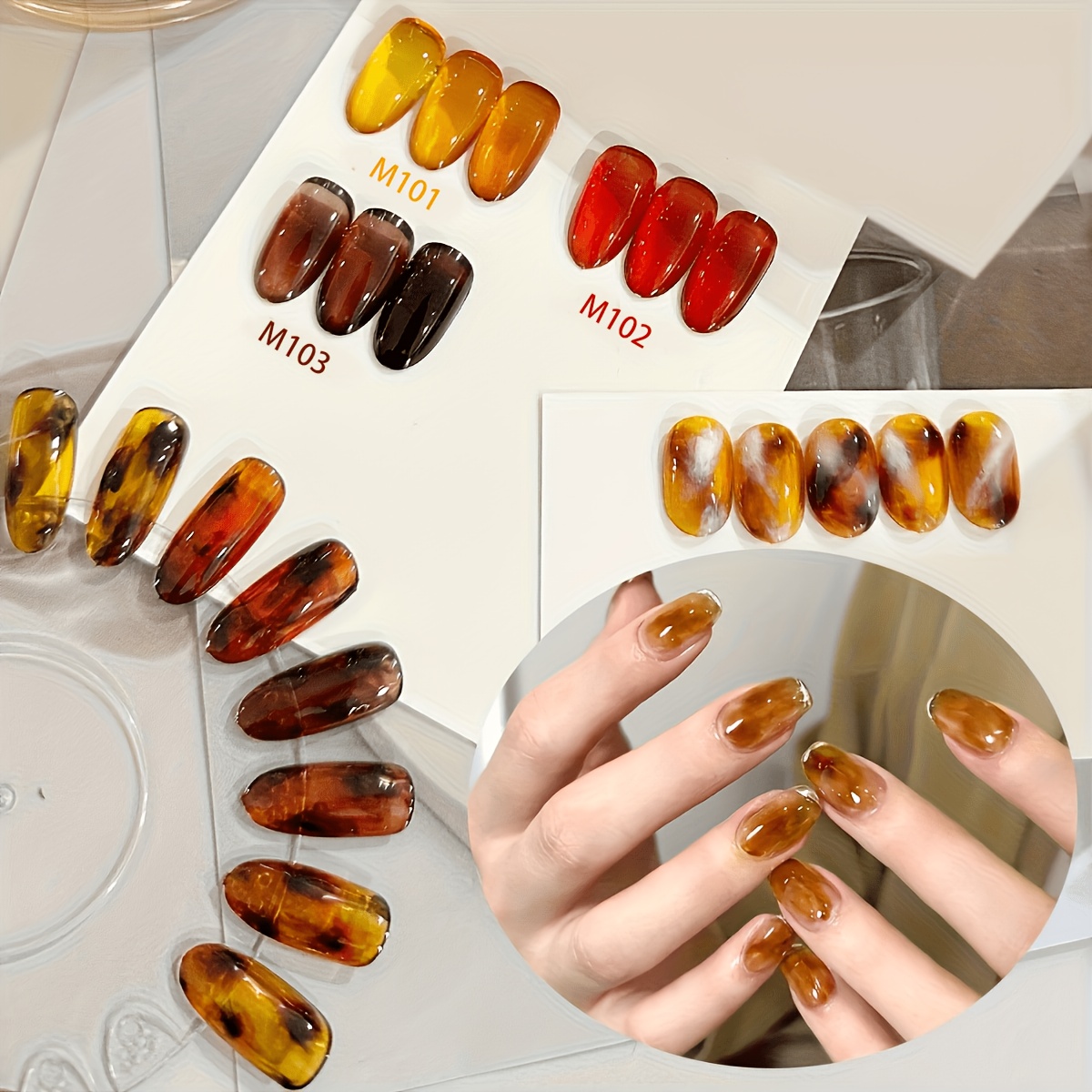 Image of 3pcs 15ml Gel Nail Polish Set Semi-permanent Gel Polish Kits All For Manicure Kit Soak Off Led Varnish Nail Art Gift For Women