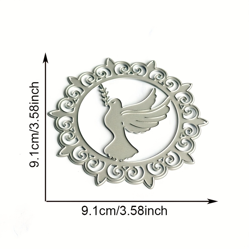 A Metal Cutting Die Template For Pigeons, Suitable For And Paper Cards