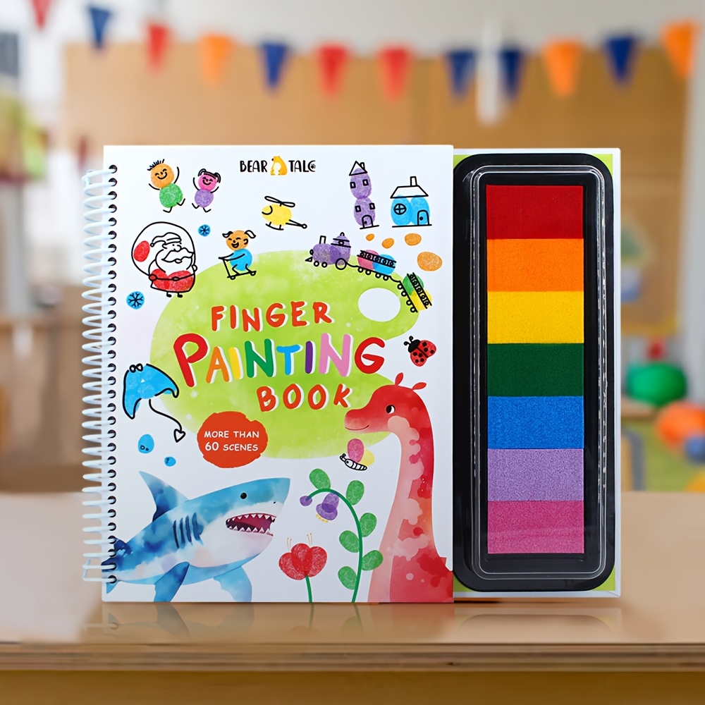 Finger Painting Book