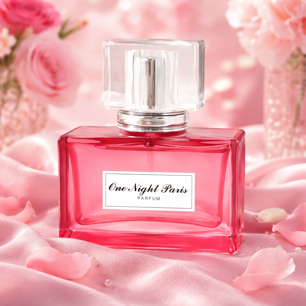 1 Bottle Elegant Perfume, Jasmine And Notes, Long-lasting, Sweet Romantic Scent, Stylish And Exquisite Bottle, Birthday/anniversary Gift For Girlfriend/wife