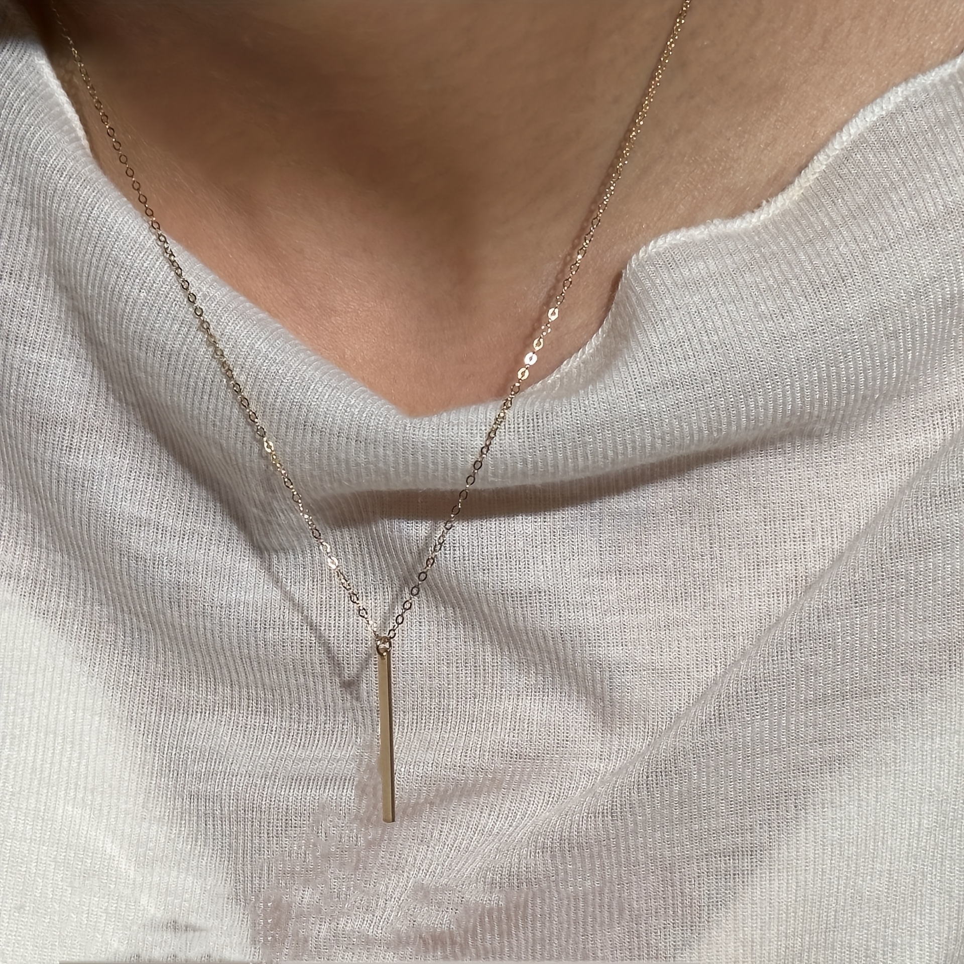 Women's Festive Long Pendant Necklace, Stylish Design
