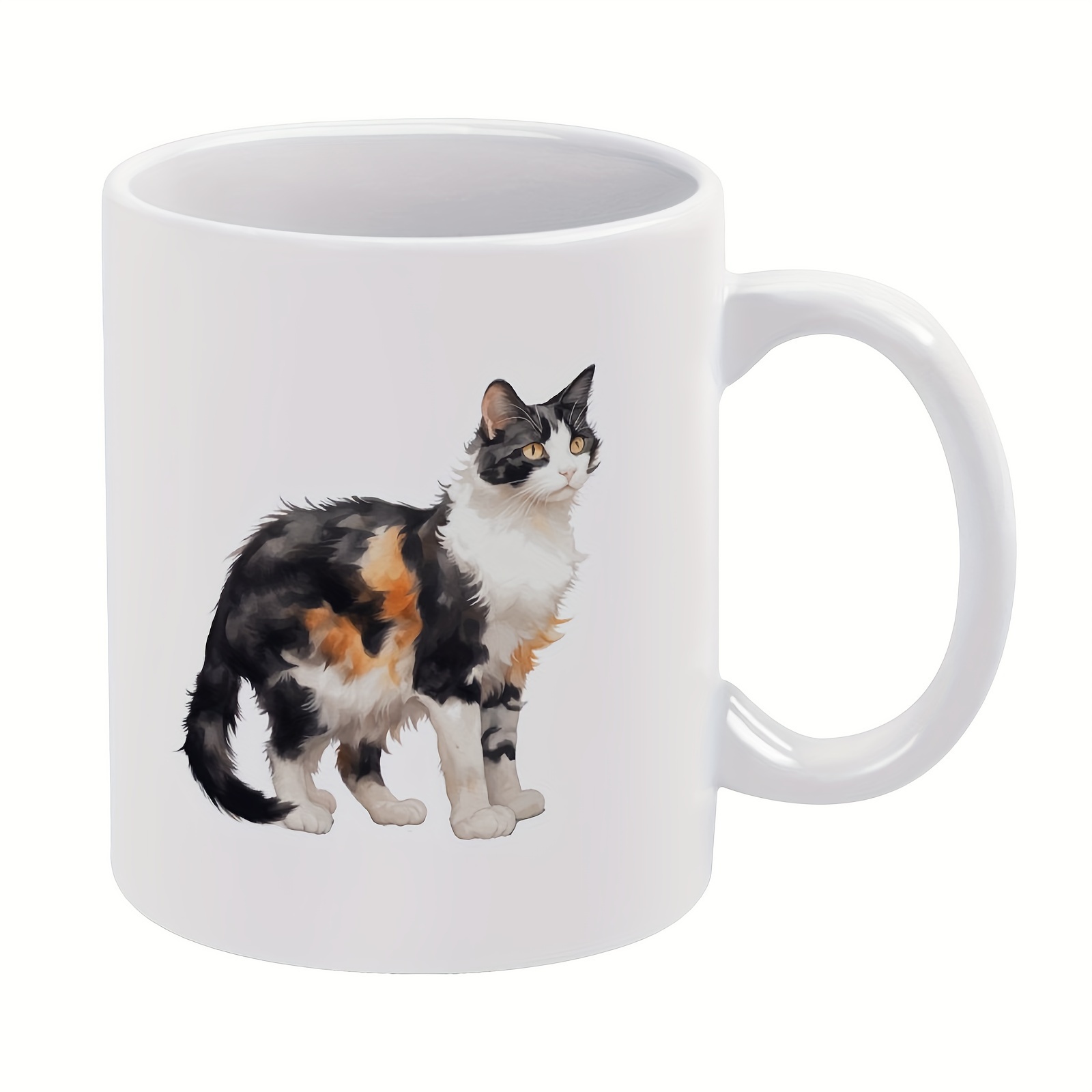 Mug Coffee Mug Watchful Cat Gift Friends Sisters Colleagues - Temu Qatar