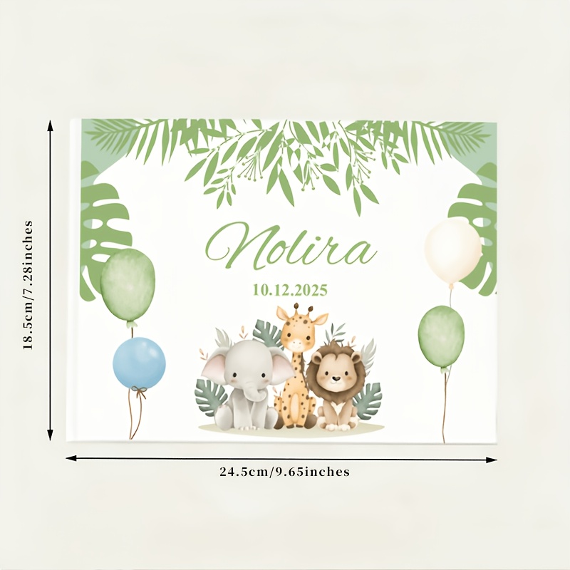 Customized Guestbook for Birthday Celebrations with Polaroid Memory Book