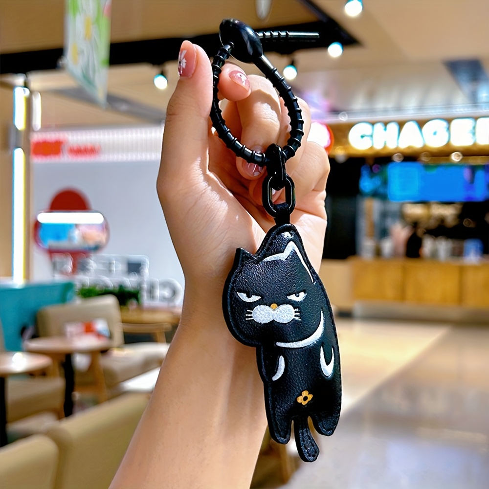 TEMU 1pc Of Cat Keychain Pendant, A Decorative Accessory For Bags, Perfect As A Gift For
