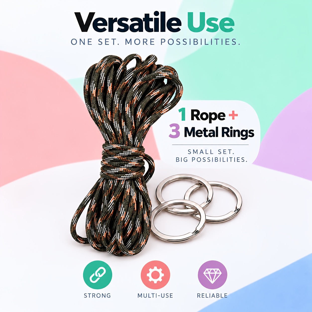 Slinging Rope Set with Military Green Sling Rope