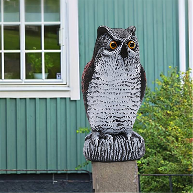 Do Fake Owls Scare Away Birds