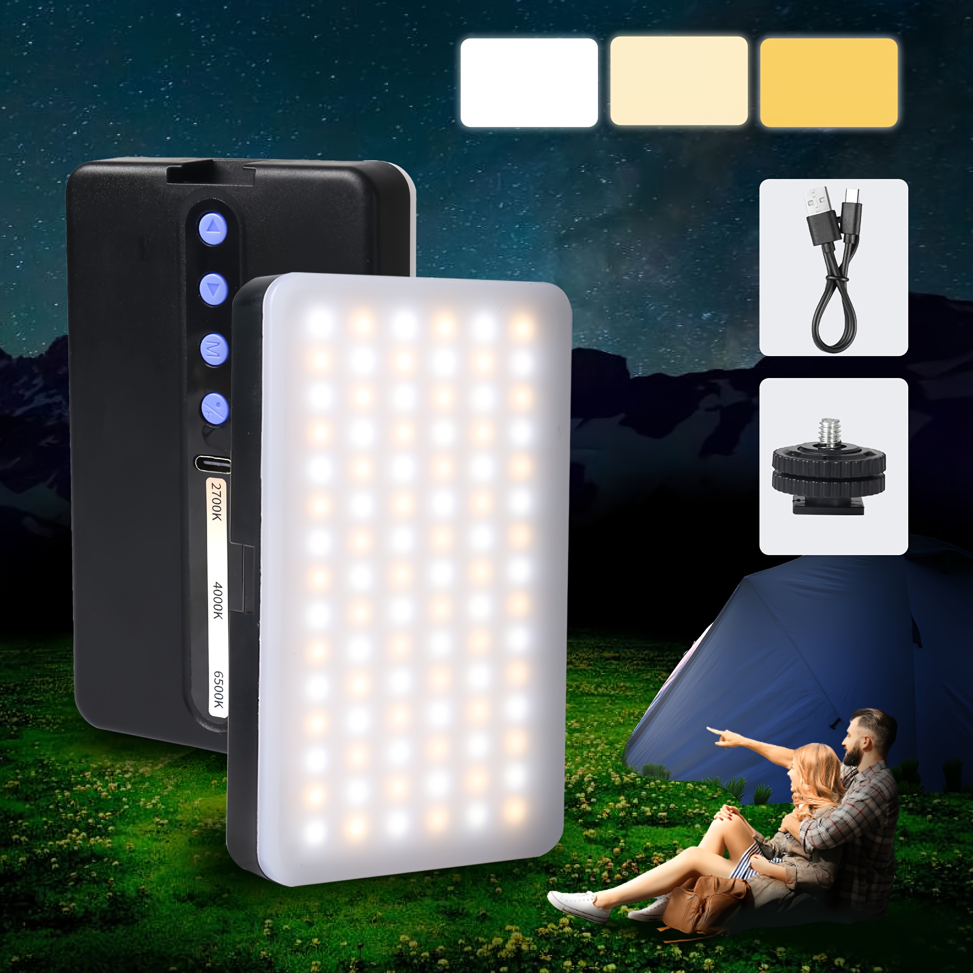 a versatile selfie light   easy to carry featuring   options ideal for video calls recording videos live broadcasts makeup application photography streaming and meetings 0