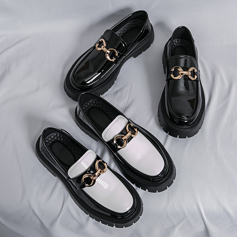 mens casual loafers black white set slip lazy - Temu Nigeria display picture 2