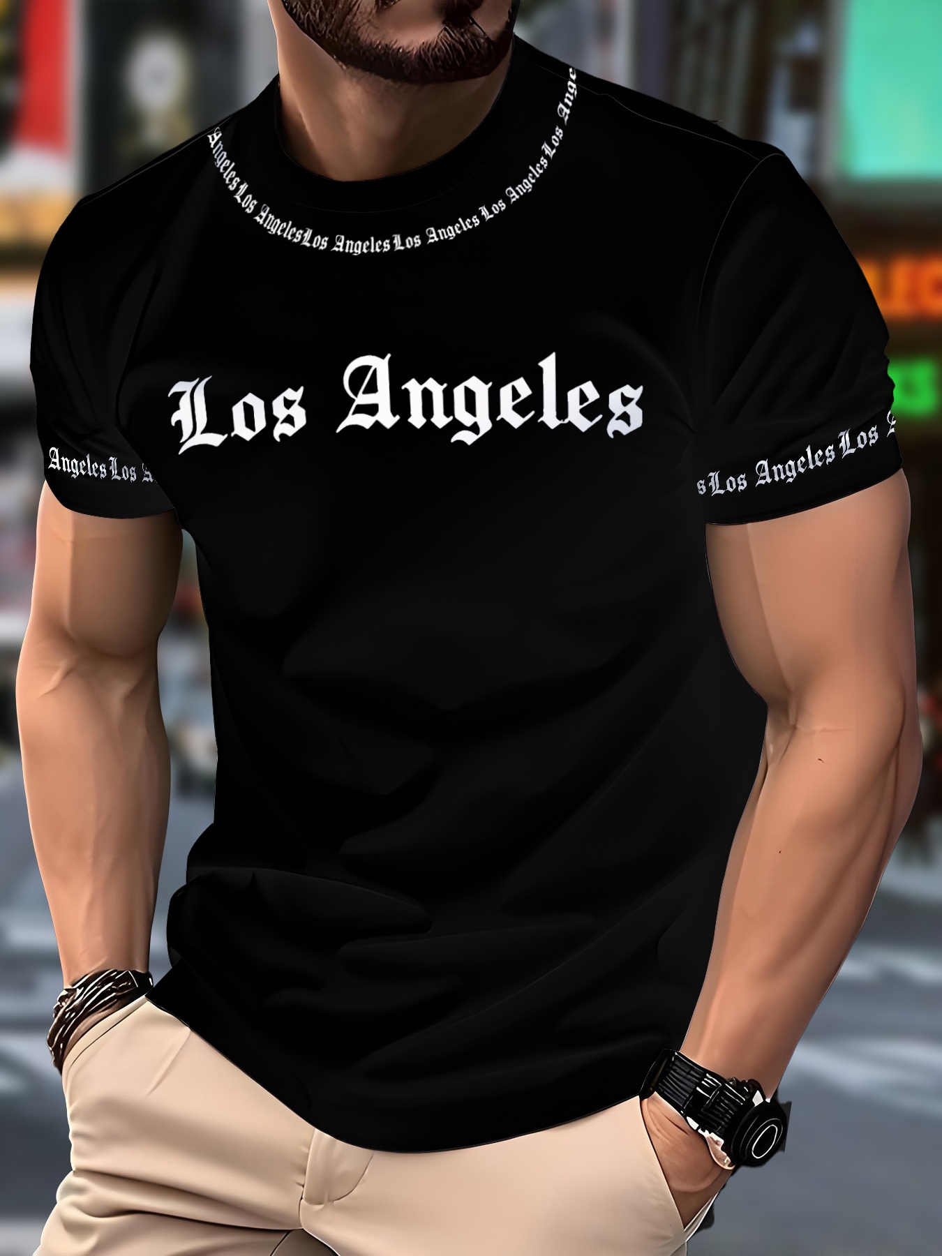 2025   casual mens short sleeve t shirt