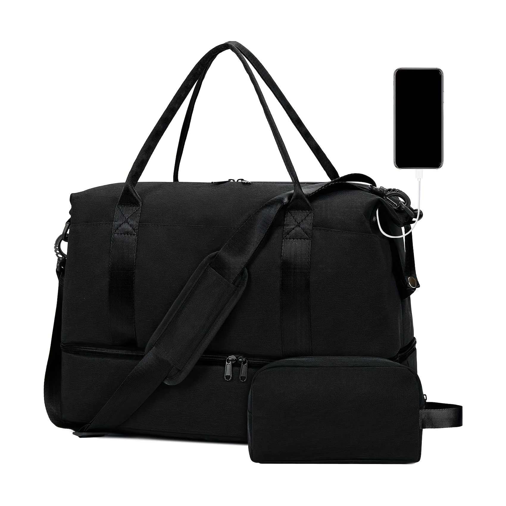 airplane cabin travel bag 18x14x8 personal item bag air - Temu