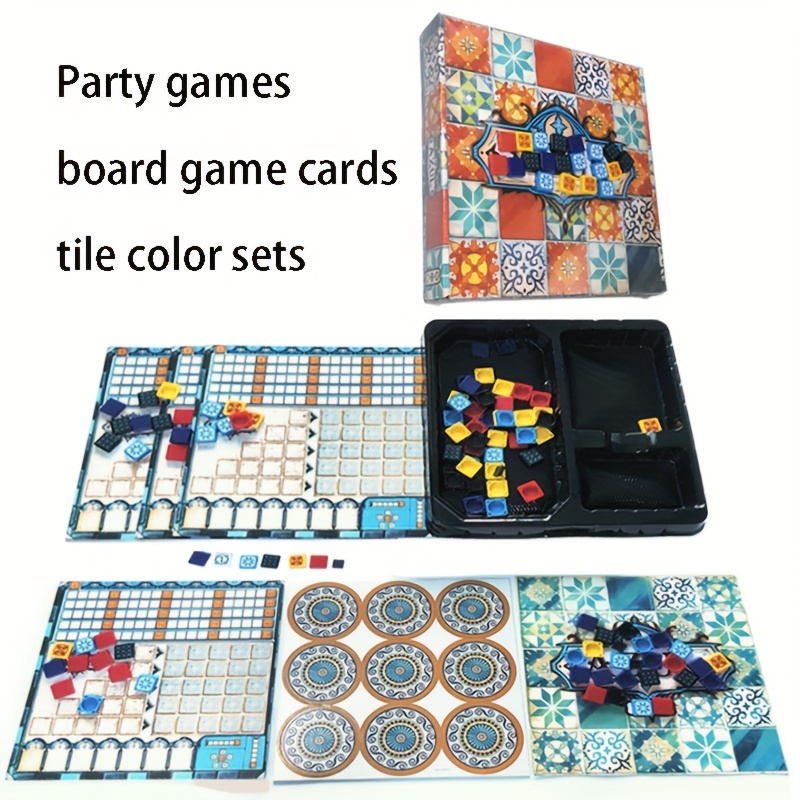 

Board Game-family Game, Tile Placement, Paper Materials, Suitable For 2-, 20-45 Minutes