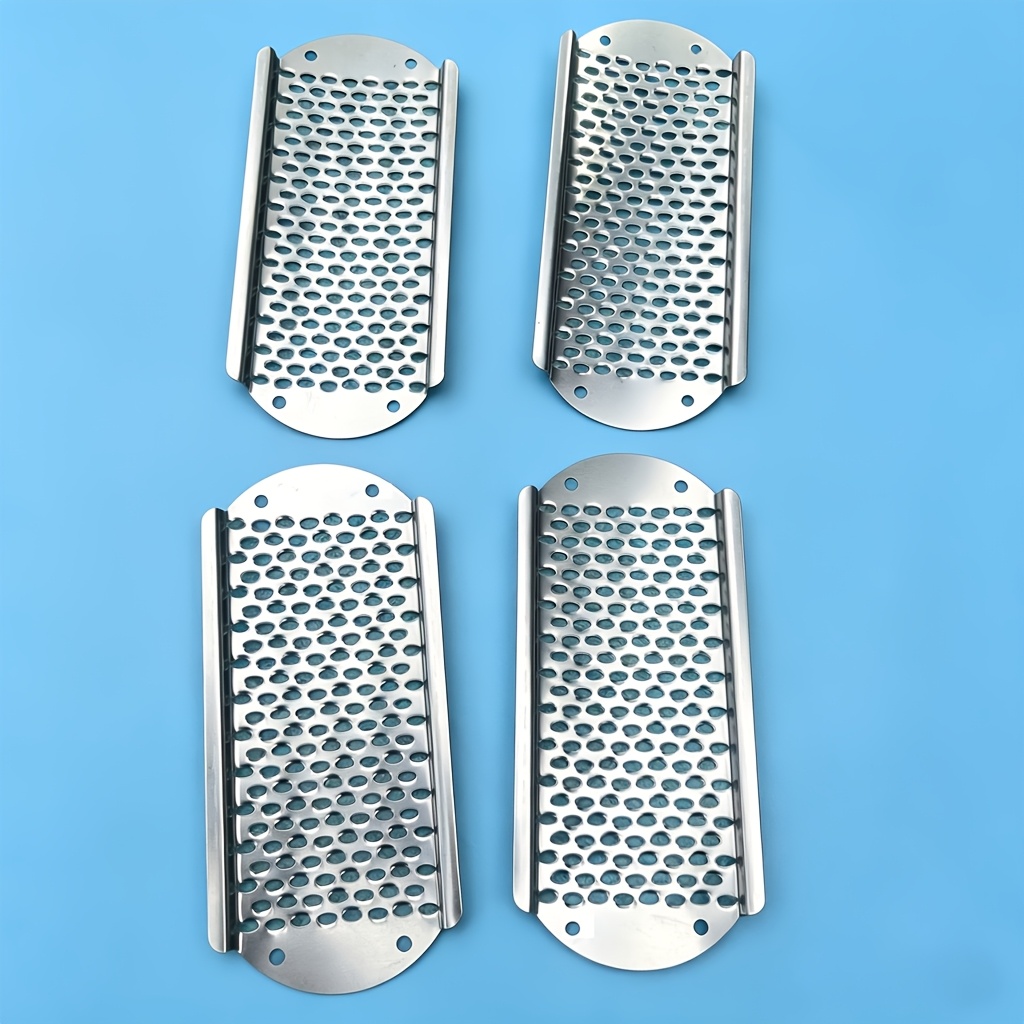 TEMU 4pcs Pumice Stone Foot Scrubber Set, Foot File Remover, Heel File, Suitable For Cracked Heels, Foot Care Tool, Dead Skin Remover, Foot Hair