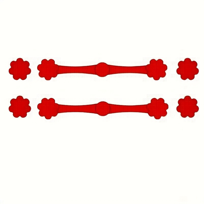 TEMU Silicone Magnets For Air Fryers - Small , Suitable For All Air Fryers With Red Handles, Space-saving Safety Fix, Sturdy Metal Construction,