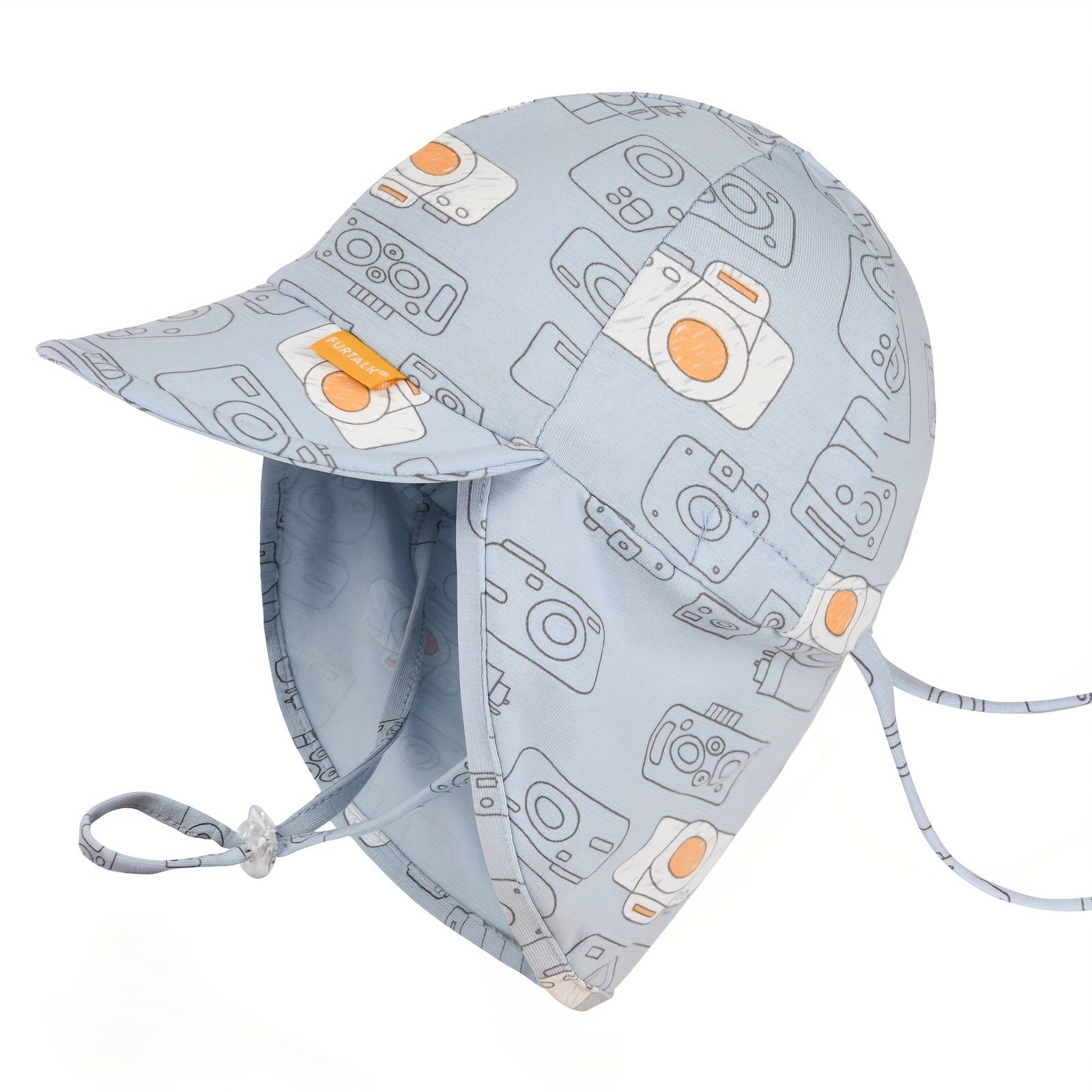 Fanvereka Sun Protection Hat UPF 50+ UV Toddler Kids Protection Cotton  Bucket Cap