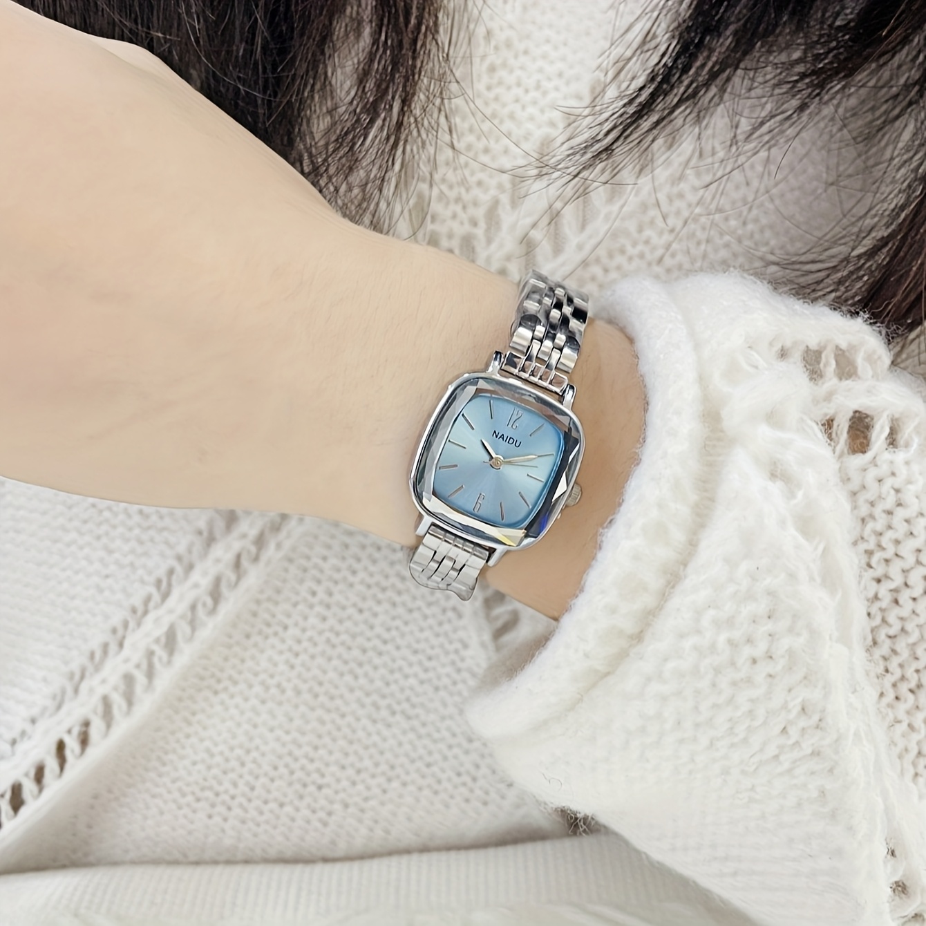 ladies retro square small dial minimalist - Temu United Arab  display picture 2