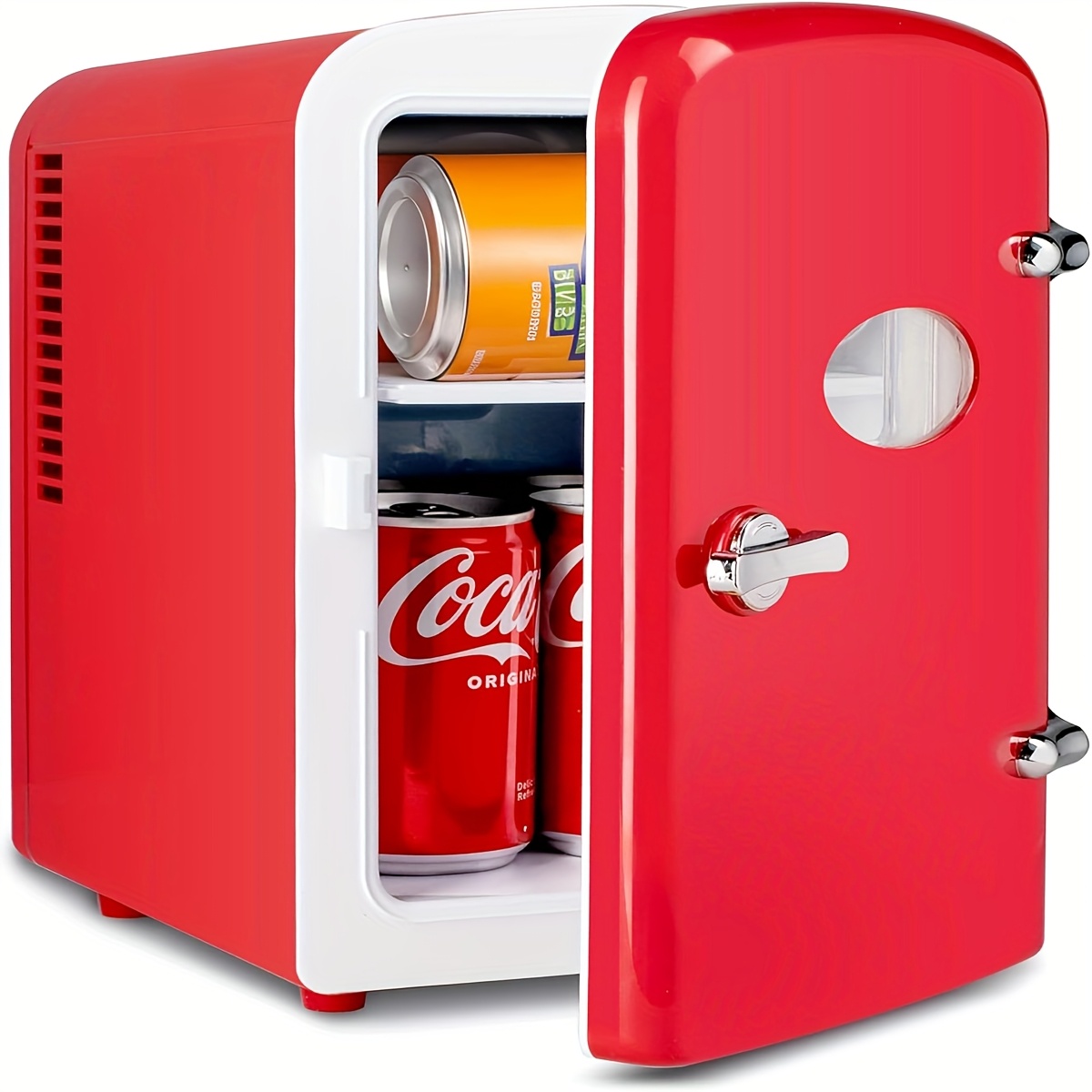 Portable Mini Fridge 6 Capacity Freon Free
