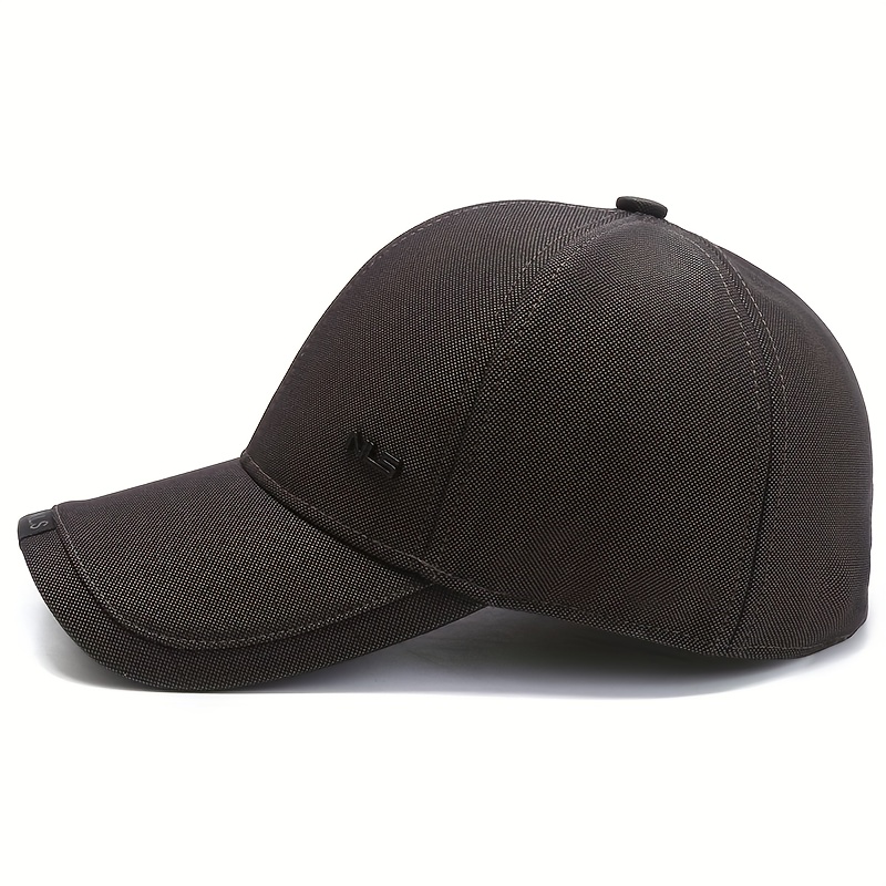 Adjustable Curved Brim Hat for Men, Perfect for Casual Outdoor Wear