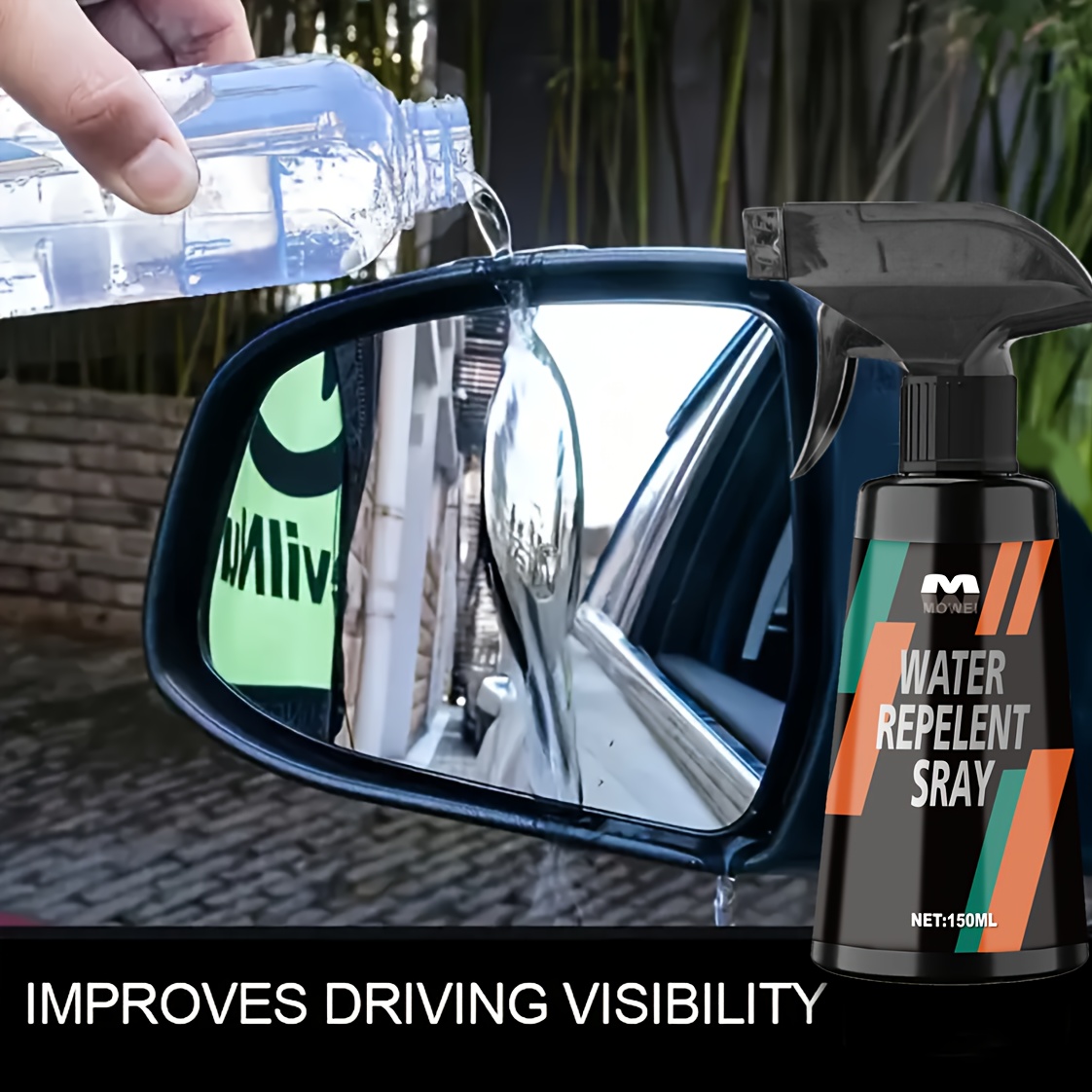 Rain Hydrophobic Spray For Glass Universal Glass Anti Rain Cars Water Repellent Temu United Arab