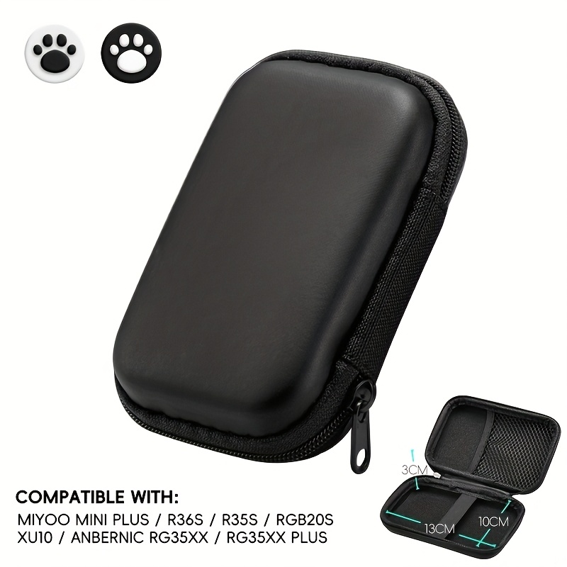 Image of Only Sold Additions Eva Hard Shell Case Suitable For R35/r36s/ Handheld Game Console Protective Bag, Game Console Storage Bag, Anti-drop