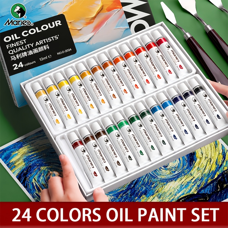 oil paints sold on Temu United States