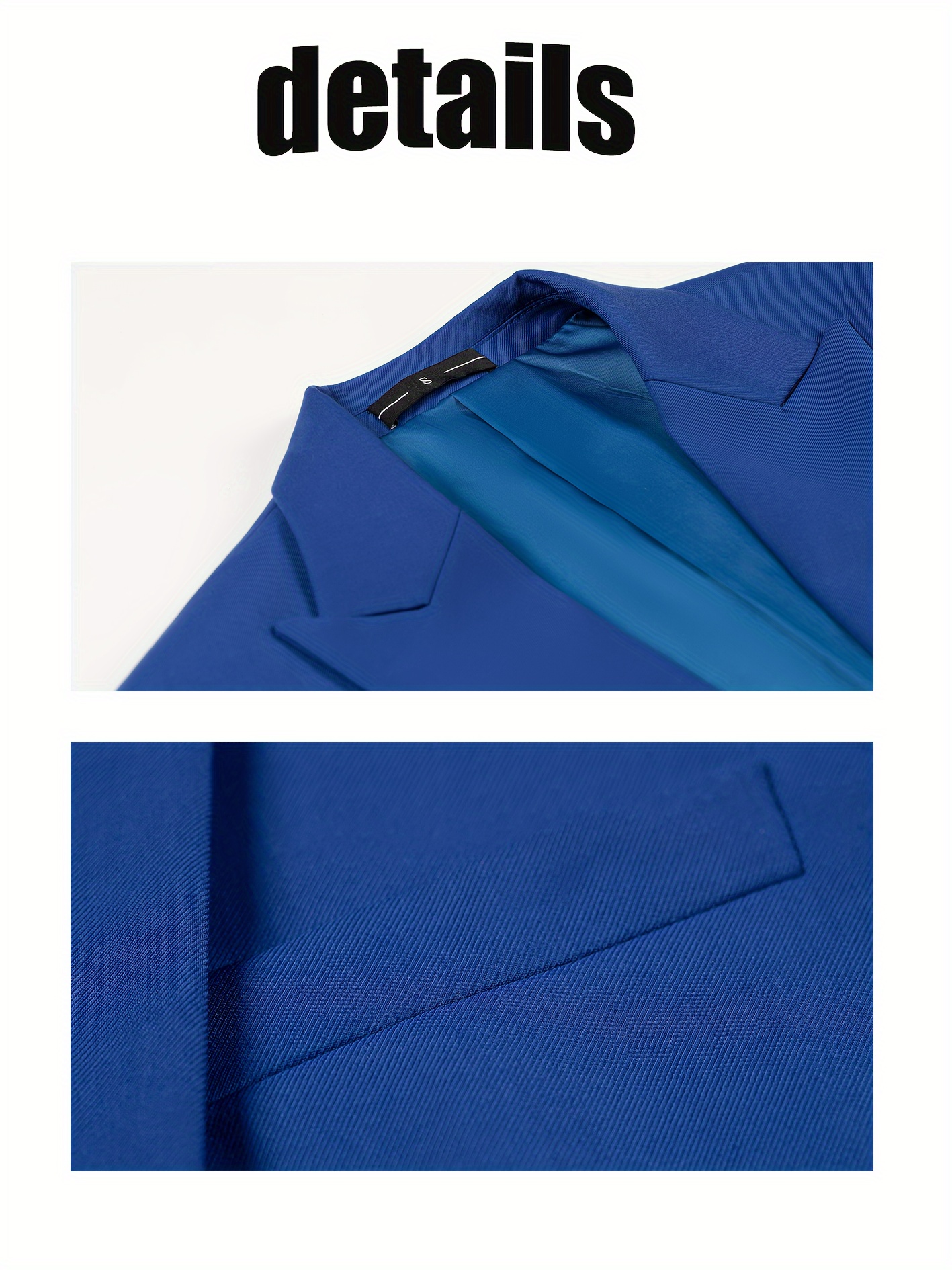 Men's 3pcs suit set Blazer vest pants combo One Button Peak Lapels Slim fit suits Modern tailored suit sets Festive Suit Set for Men Business Suits for Social Events Wedding-Ready Men's Suits for Evening Parties Size XS-XXXL