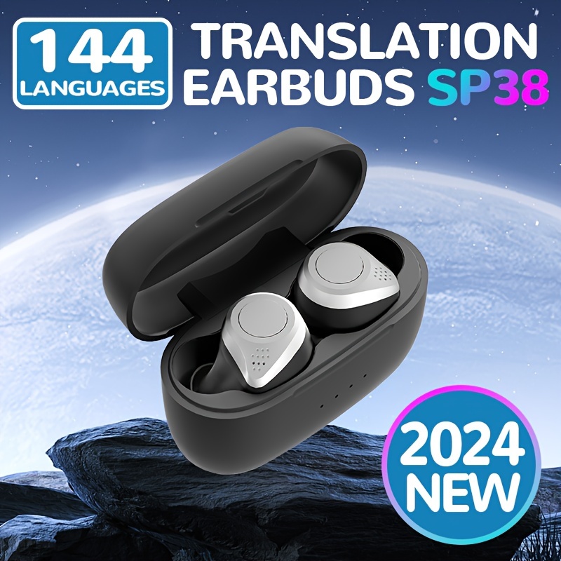 

New 144 Language Earphones: Ai Intelligent Synchronous Translation, Suitable For Travel And Work