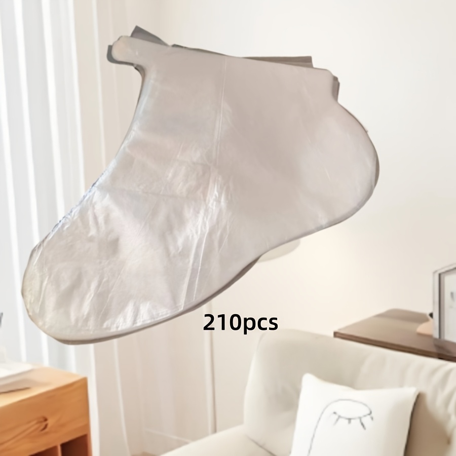 TEMU 110/210/610 Disposable Foot Masks/socks - Moisturizing, Nourishing, And Softening, Fragrance-free, Suitable For Home, Salon, And Travel - Worn