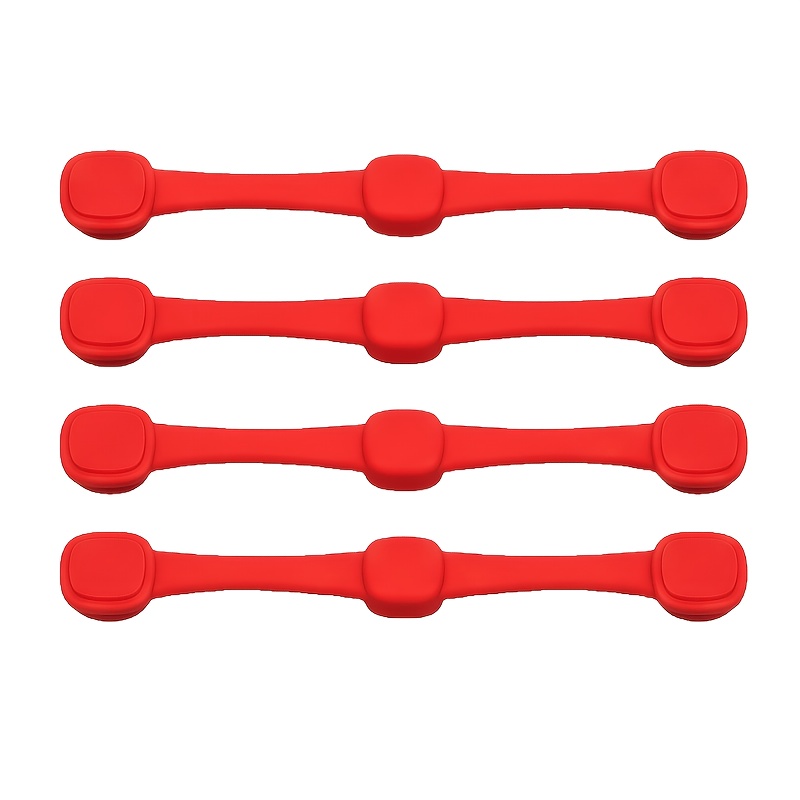 TEMU Adiciones de clip de silicona para freidora de aire, diseño de tira larga estilo cuadrado, juego de adiciones para freidora de aire, para