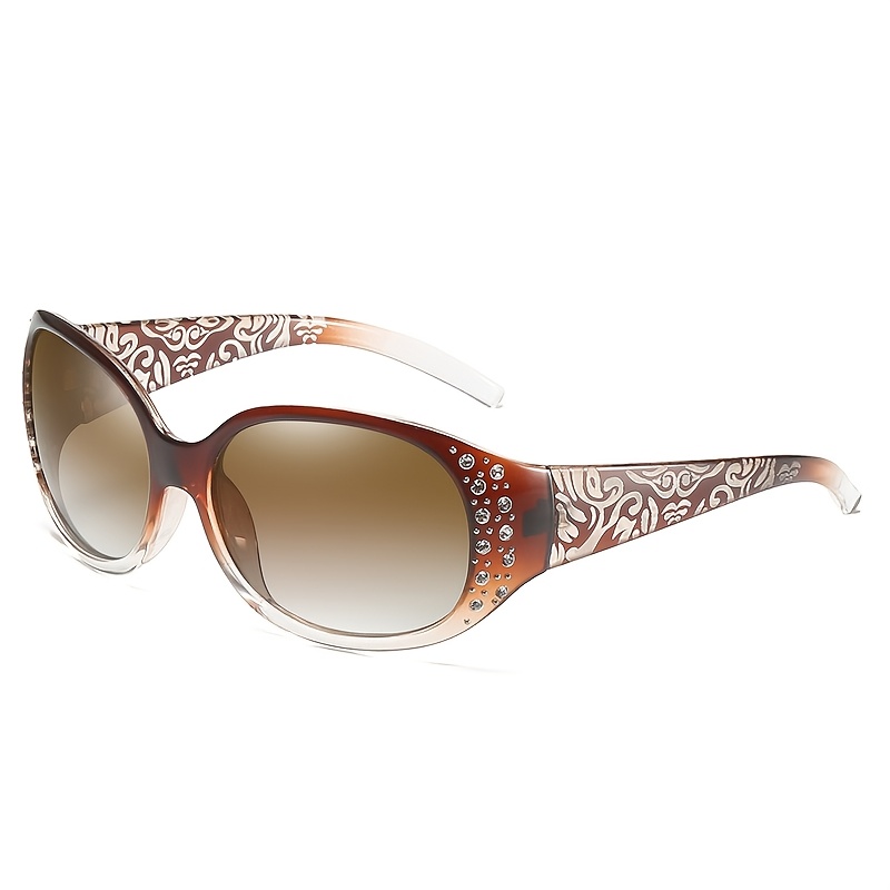 Trendy Sunglasses for Women - Fashionable -embellished Cat-eye Glasses with Purple , Lightweight and Durable Frames for Beach, Driving, Outdoor Activities, Street Style, Photoshoot, Luxury Vacation Essential - Jewelry & Accessories