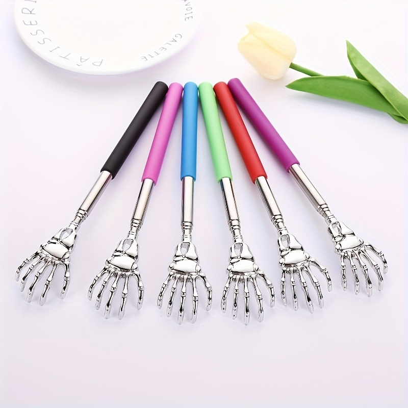 TEMU 6pcs 스테인레스 스틸 리트렉터블 핸드 그립퍼 - 가정 건강 및 웰니스, 편안한 그립 디자인, 웰니스 액세서리 | 생동감 있는 그립 핸들 | 내구성 있는 구조, 핸드 그립퍼