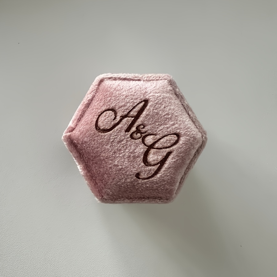Custom Engraved Luxury Ring Box for Weddings and Anniversaries