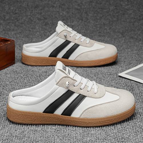3 colors mens fashion multi functional casual shoes durable and comfortable slip on sneakers with soft insoles and breathable lining ideal for outdoor walking camping and daily indoor use vacations mens casual shoes