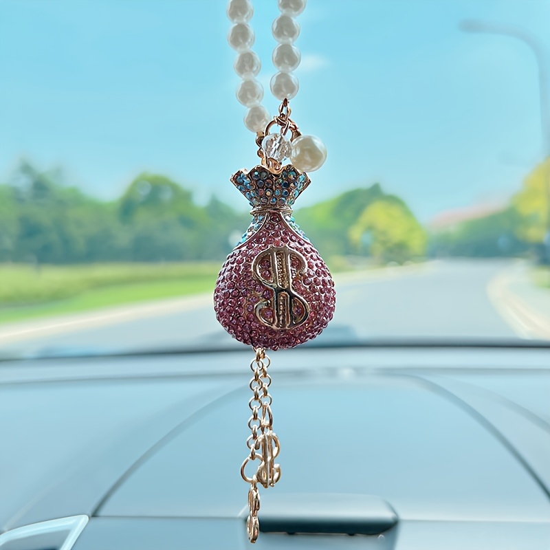 

Bag Car - -accented Metal Pendant For Decor