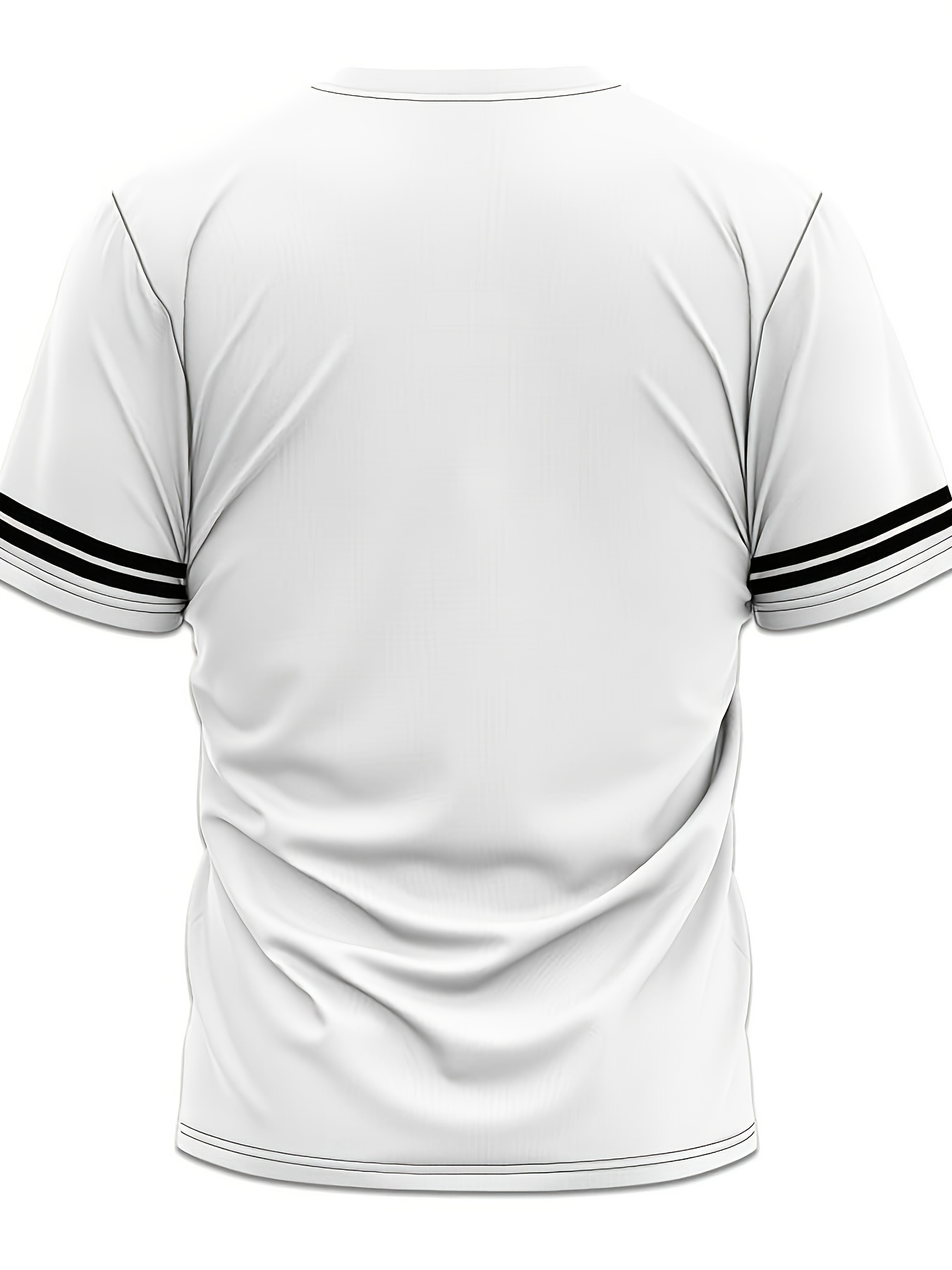 Men's 3D Printed Freedom Script Casual T-Shirt - Summer Short Sleeve Round Neck Tee, Breathable Regular Fit, Machine Washable for Outdoor & Casual Attire