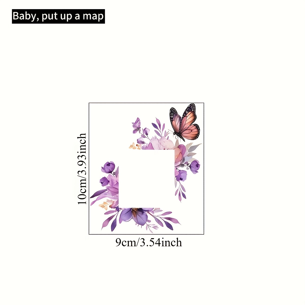 Bright Purple Flowers With Switch Wall Decals - Easy To And Install, Suitable For Ceramic Surface, High Quality, Removable And Reusable Home Decor