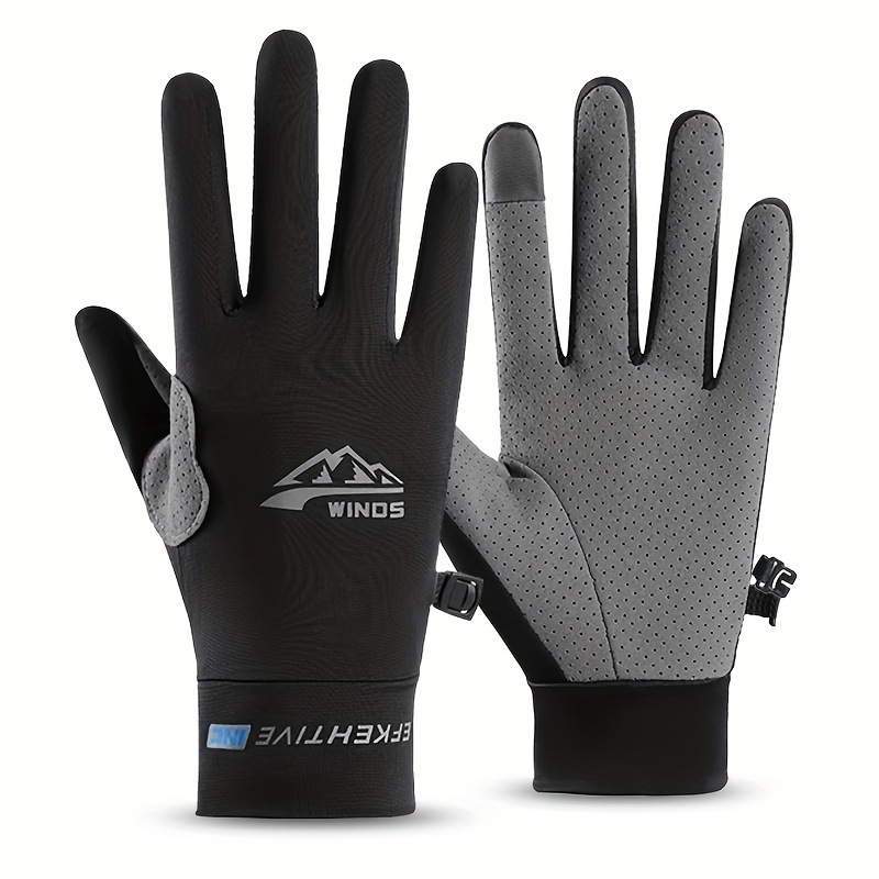 E-shop Unisex-Sommerhandschuhe für Angeln, , Radfahren, Motorradfahren mit Touchscreen und Ganzfingerteil