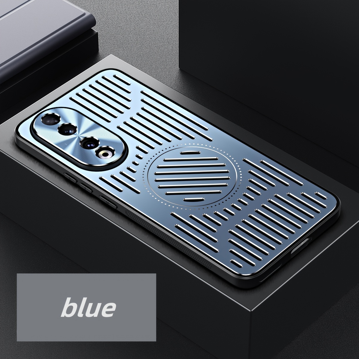 TEMU For 90 Pro/90/80pro/80 Matte Phone Case With Plate, Hollow Cooling Tpu Frame For Full Lens Protection, Anti-slip & Scratch Protective Cover
