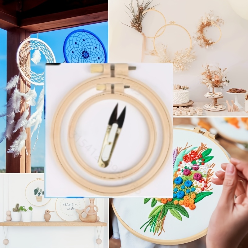 TEMU 1 Set Of Embroidery Tool Kit, Suitable For Embroidery, Hand Sewing, Home Decoration, Diy Crafts And Valentine's Day Gifts