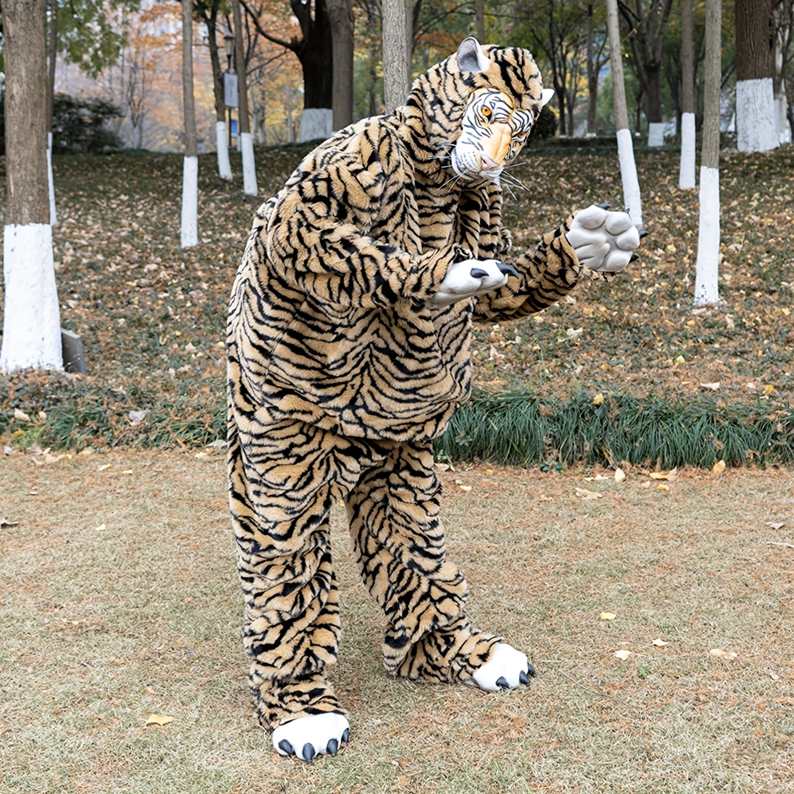 tiger costume sold on Temu United States