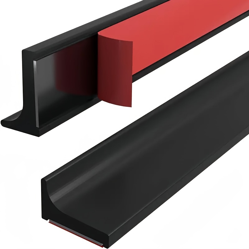Image of Flexible Waterproof Strip, Suitable For Bathroom Shower And Kitchen Sink, Wet-dry Silicone Seal Strip, Non-electric Flexible Waterproof Edge, Suitable For Countertops