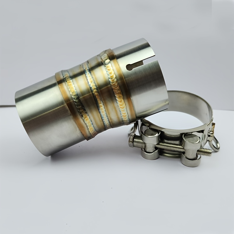 1pc 51mm yzf r6 motorcycle exhaust escape modified   link pipe slips yzfr6 yamaha r6 yzf r6 2006 2019 details 3