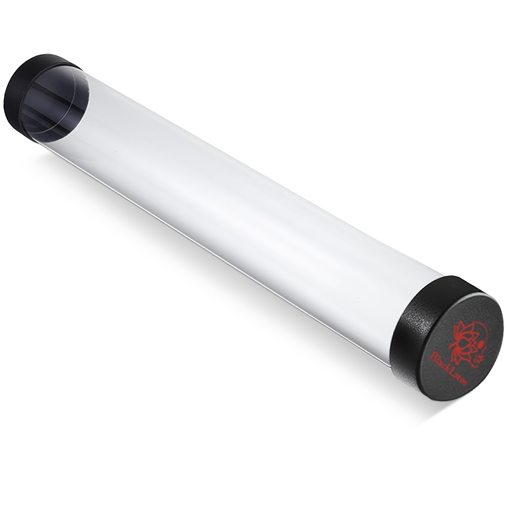 TEMU Tube de rangement en matériau PETG de haute qualité pour tapis de jeu de société, disponible ronde, triangulaire et hexagonale. Étui de portable