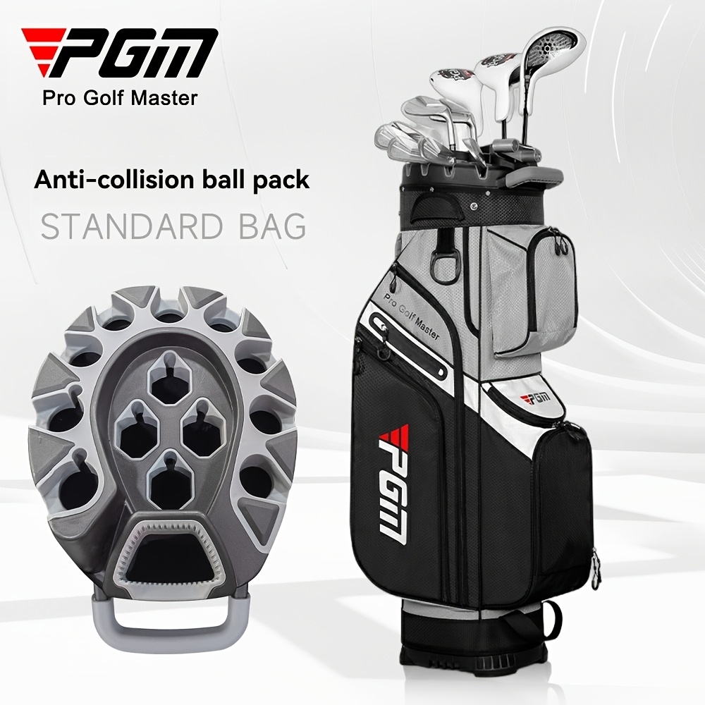 

Pgm Waterproof Golf Club Bag With Frame - , Weather-resistant Design For , Valentine's, Thanksgiving, Day & New Year Gifts