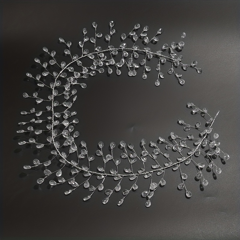 TEMU 2D Piatto, 1pz Grande 80cm/32in a di Acrilico - Elegante Pendente a Forma di Perla per Albero di Natale, Matrimonio, Decorazioni per Feste -