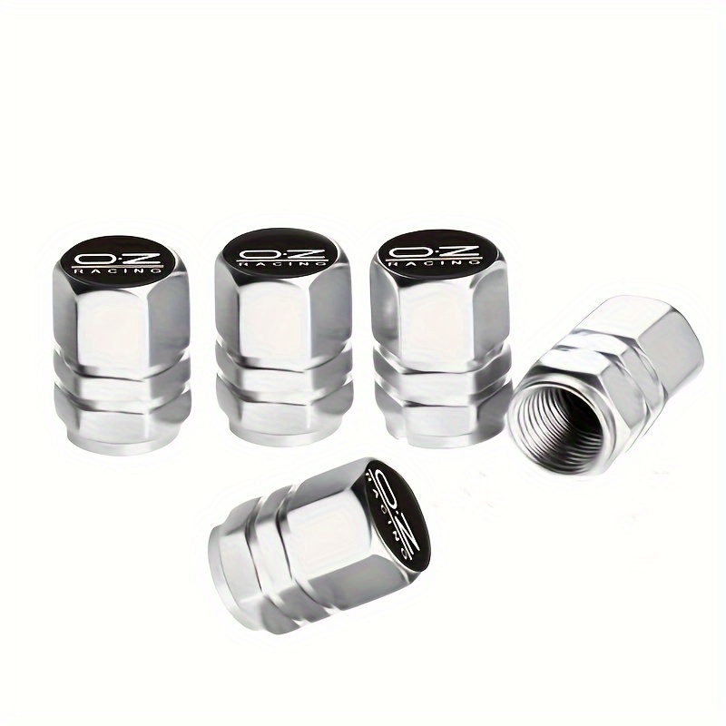 5pcs Oz Racing Car Styling Universal Car Valve Caps - Bike, Bicycle, Truck, Motor Accessories Auto Wheel Tire Valve Tyre Air Case