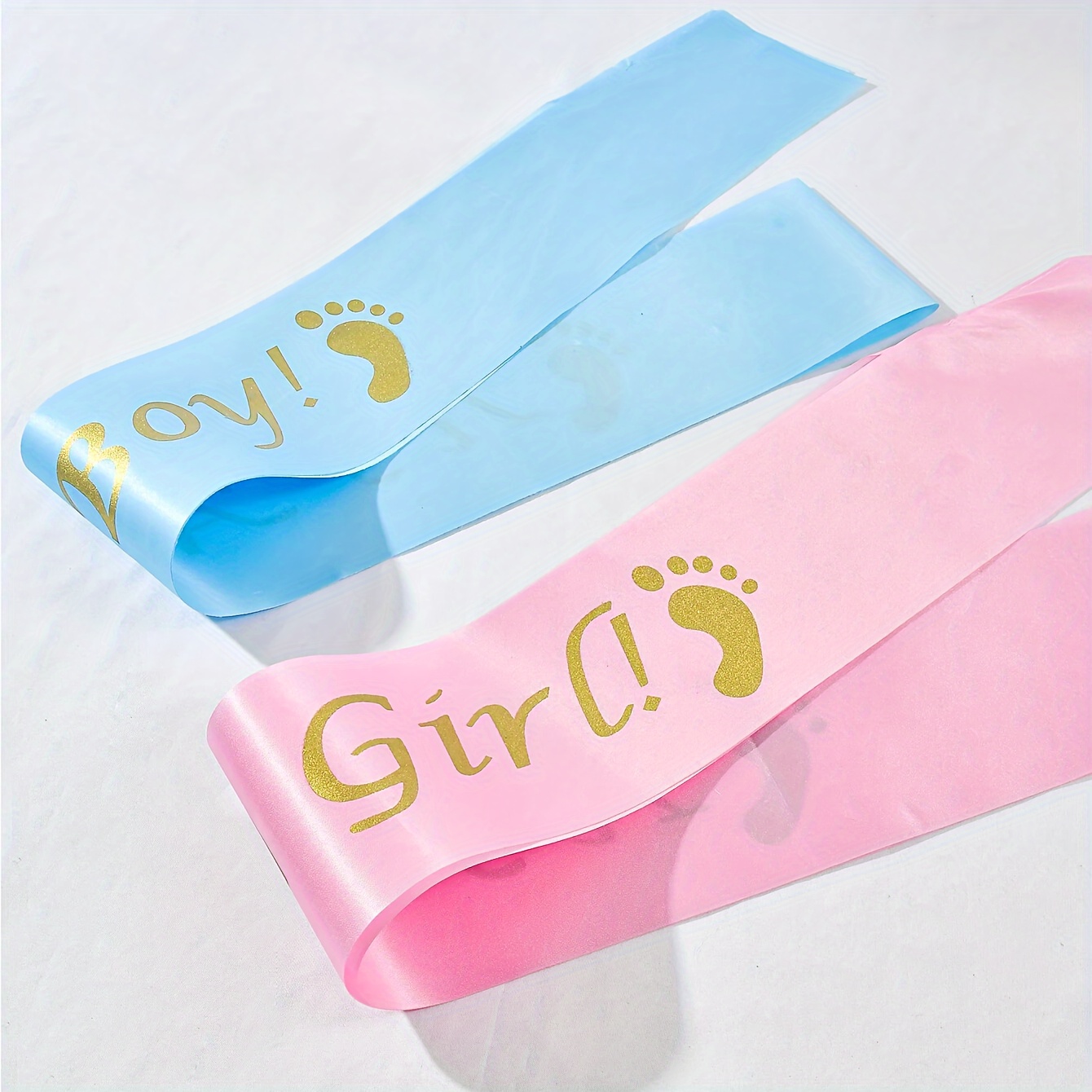 Baby Shower Gender Reveal Sash Oxford Cloth Party Decoration - Temu