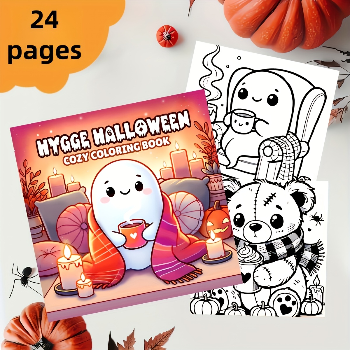 Image of Luxury Coloring Book & Teens: 24-page Thick Paper Coloring Suitable - Relax Activity With Thick Pages, Perfect Christmas, Birthdays, Back-to-school Gifts
