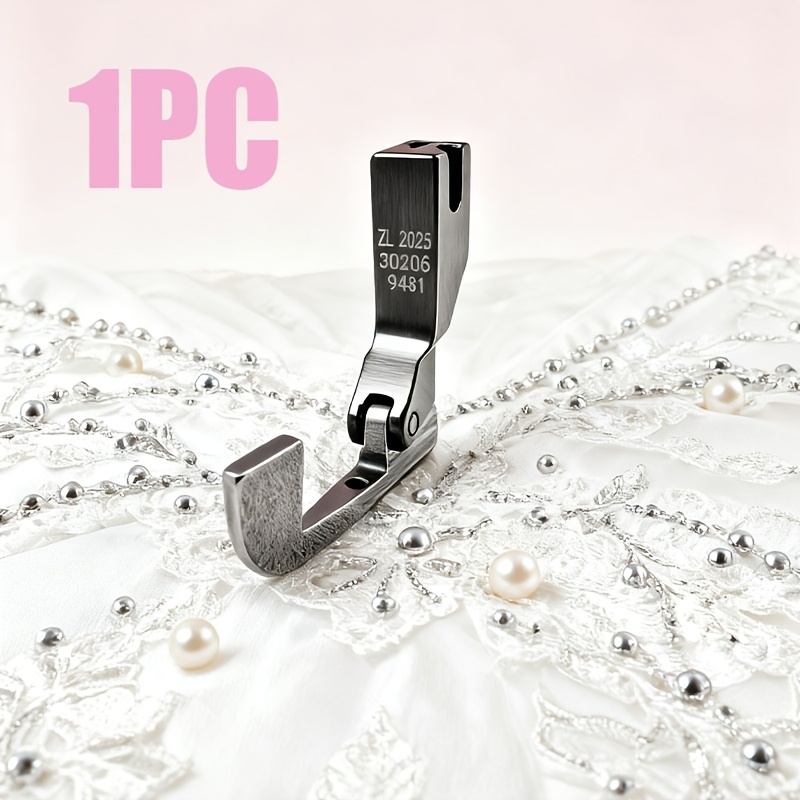 E-shop Perlenvermeidungs-Nähfuß Universal für Plattwäschemaschine Hochzeitskleid Perlen Pailletten Nähen Keine Perlenentfernung erforderlich