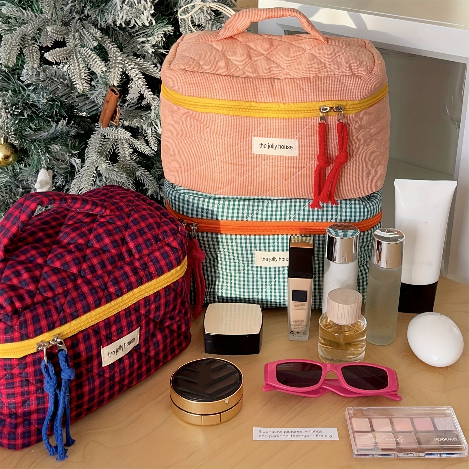 

Large Bag - Portable Cosmetic Organizer For , Odorless
